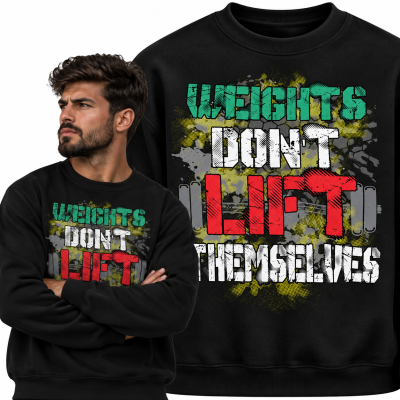 BLUZA  NA SIŁOWNIĘ WEIGHTS